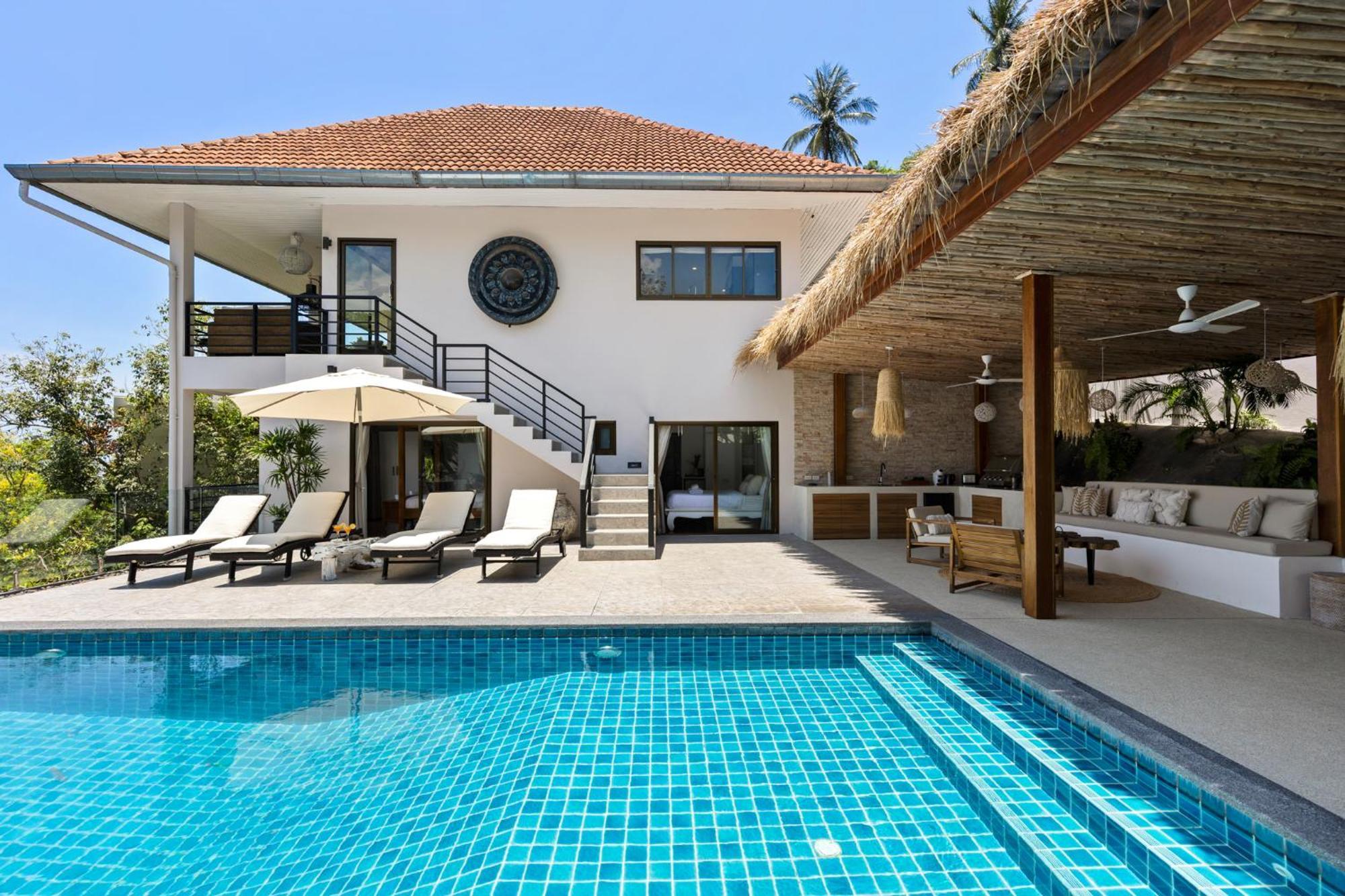Macha La 4br With Pool And & Sea View
