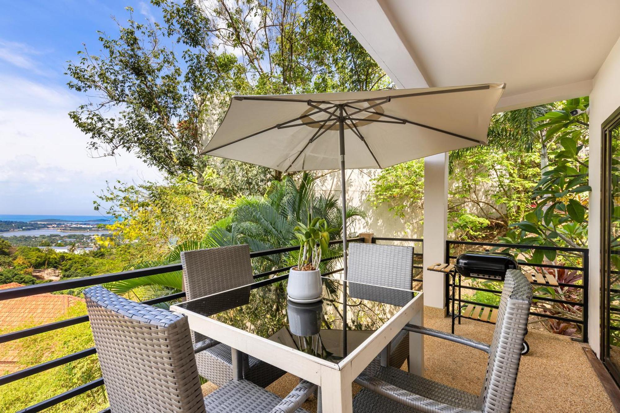 Pousada Macha La 4br With Pool And & Sea View Amphoe Koksamui